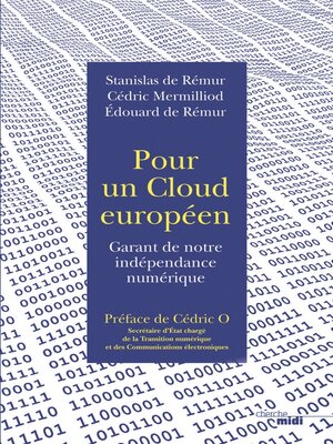 cover image of Pour un cloud européen